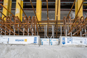  The Isokorb XT Type H thermal insulation element is suitable to take up earthquake actions 