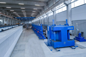  The mold for beams with abutments makes it easier to produce exactly according to customer specifications  