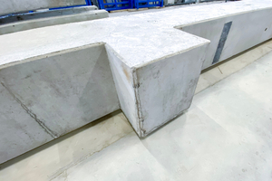  Even columns with multiple corbels on each side pose no problem to the flexible machinery at GBS Prefab  