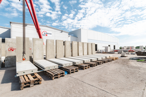  View of the storage yard 