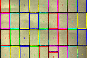 Determining the coordinates of every individual product 