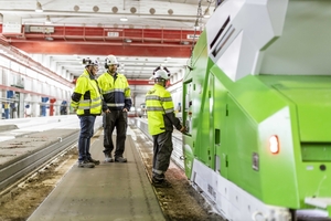  Elematic supplies anything from single machines to a complete precast plant – here for example an Extruder E9 