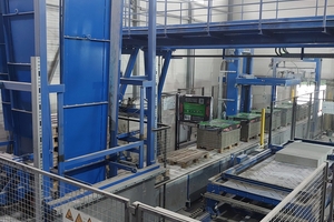  The block package discharge, supplied and installed by Frima as well 