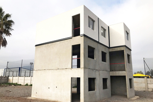  Process of the construction of a residential building 