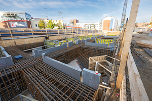  Made-to-measure reinforcing cages from Sülzle Stahlpartner for excavating the construction pit for the new U5 line in Hamburg 