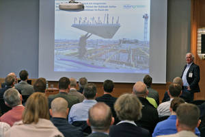  Vom 11. bis 13. März 2025 fanden die 69. BetonTage im Congress Centrum Ulm statt – hier ein Blick in den gut gefüllten Tagungssaal 