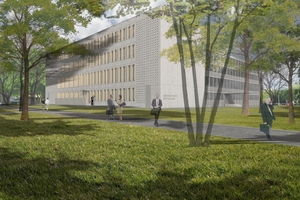  Porr Hochbau realisierte den Erweiterungsneubau des Amtsgerichts Gütersloh 