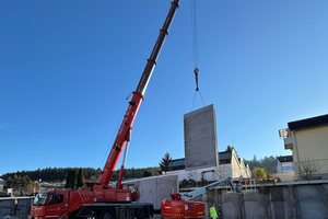  Die Montage der Elemente erfolgte in nur drei Wochen 