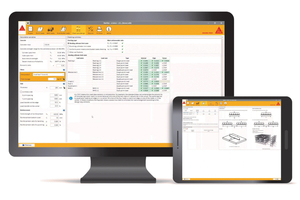  The optimal combination of slab thickness, concrete grade and fiber content can be determined with the SikaFiber-software for the intended loading 