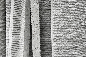 3D printed concrete component  
