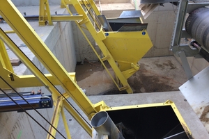  A storage tube provides for accurate color dispense into the aggregates  