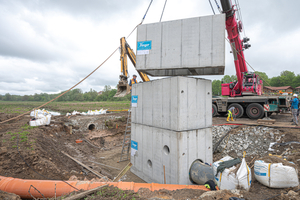  The Monk structure was smoothly erected in only a single day, on 6 May 2024, thanks also to precast construction  