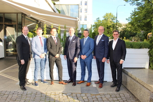  The new IPHA board (left to right): Topi Paananen, Kevin McKeague, Wim Jansze, Marco Pecetti (new IPHA Board President), Ian Treanor, Kjell-Ole Gjestemoen (Executive Director) and Stefan van Buggenhout 