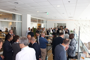  Both the conference and the accompanying exhibition (photo) were very well attended  