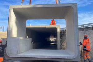  The frames are equipped with an otter berm for enabling otters and other wild animals to pass the culvert safely on dry ground 