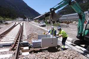  U-Profil aus Betonfertigteilen von Montalban y Rodríguez zur Aufnahme der Motoren des Bahnhofs Canfranc (Huesca)  