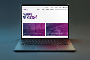  Fig. 2: The new website of PohlCon impresses by its modern design and the fast and intuitive page navigation  