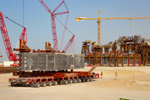  Delivery by Pacadar of 19,000 precast concrete elements for the main structural system of the international terminal of Kuwait Airport – a project by Norman Foster and Partners 