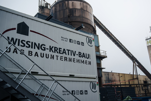  Working in shifts, Wissing Kreativ Bau GmbH erected a concrete structure over 45 meters high in just 16 months 