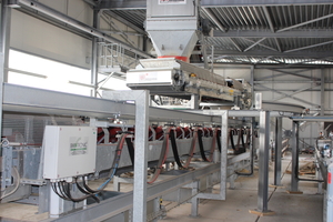  View into the production hall – among the other suppliers were VHV Anlagenbau and Bikotronic 