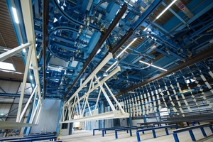  Essential building elements are industrially manufactured in own facilities and are locally assembled on the construction site as a modular system 