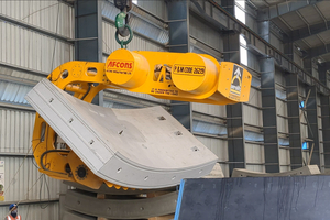  Aerolift vacuum tilter T 180 = 180 degrees tunneling at Afcons 
