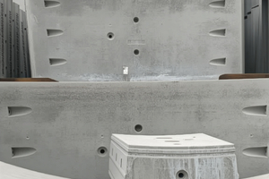  Concrete tunnel segments ready and cured 