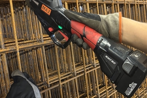  Max is launching the cordless wire mesh cutter WMC80, designed to significantly reduce physical strain on workers 