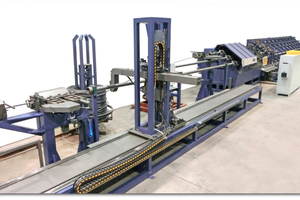  MELC Polyline with three rotors up to 25mm and coil opener robot 