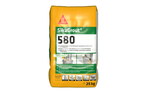  SikaGrout-580 is a sulfate-resistant grouting concrete with reduced CO2  footprint 