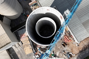  The final silo height of 52.11 m could be reached at the end of July 