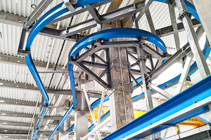  MCT Italy high speed flying bucket rails 