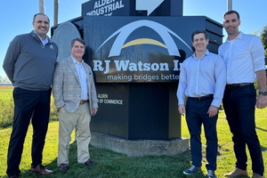  Jason Duncan (Afinitas CEO), Ron Watson (RJ Watson CEO), Eric Watson (RJ Watson, Excecutive Vice President), and Seth Joseph (RJ Watson Vice President of Operations) 