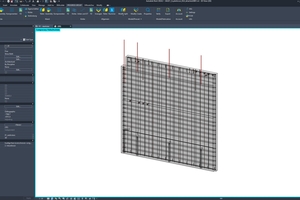  Fig. 6: BIMpro, the plug-in for Autodesk Revit, takes Lammers Beton to the next level of 3D reinforcement modeling for precast production  