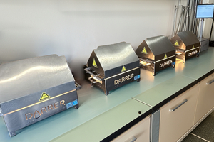  Darrer: a station with four connected units for parallel measuring 