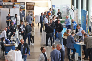  Other highlights of the BetonTage will include the accompanying trade exhibition (photo) and the café of media partner BFT International 