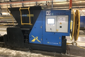  Progress company supplied the Extruder X-Liner for the production of hollow-core slabs 