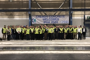  The delegation of IPHA took the opportunity to an extensive factory tour at Creagh Concrete 