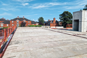  The prestressed hollow-core floor slabs are lightweight, nevertheless durable enough to support heavy loads 