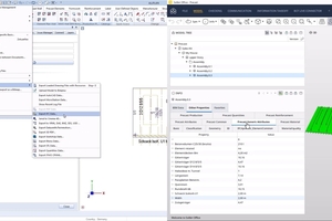  Fig. 4: Automated material calculation in IFC4precast format  