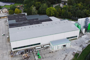  Fig. 1: A bird‘s-eye view of the Mattig &amp; Lindner precast concrete plant in Forst/Lusatia 