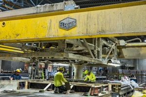  Fertigungsanlage für Wandelemente von Elematic bei Lipa-Betoni 