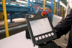  Fig. 6: A mobile GOT operating unit has been integrated for system setup and troubleshooting  