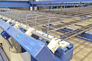  Cage production with integrated, in-line mesh bender 