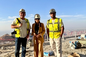  ... as well as a luxurious private villa on the 1,300-meter-high Jebel Haffeet near the border with the Sultanate of Oman, presented by Rona Nequinto and Shahid Khan  