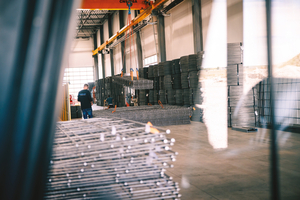  Fig. 5: Finished reinforcement products at Matbar  