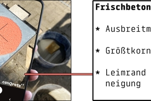  Fig. 1: Building material testers can perform automatic fresh concrete testing at any location  