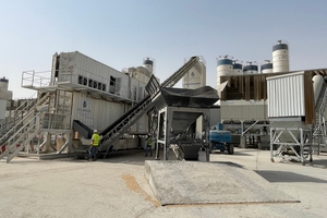  Fig. 1: Coldrock Aggregate Cooling Systems installed at a customer‘s site in Saudi Arabia, as part of „The Line“ project in Neom  
