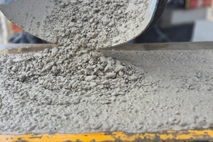  Fig. 1: Fresh concrete tests carried out at the ready-mixed concrete plant of Südpfalzbeton located in Bornheim  