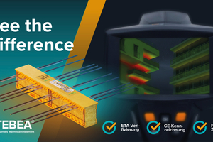  Fig. 1: Tebea reduces thermal bridges and contributes to increasing building efficiency  